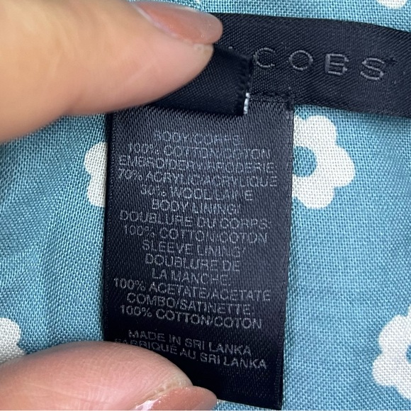 Marc Jacobs Blue/Purple Knit Jacket N274-4 - Picture 3 of 6